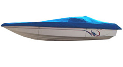 Semi-Custom Offshore Day Cruiser 21' Semi-Custom Boat Covers