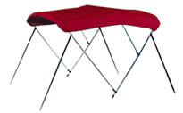 Blue Wave Boats by Parks Mfg. 244 Magnum Bimini Tops