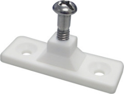 Bimini Top Side Bracket, White - Seasense