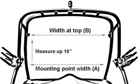 Measure your tower width