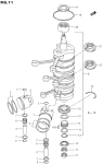 Crankshaft (Dt150/175/200)(~Model:94) Crankshaft (Dt150/175/200)(~Model:94)