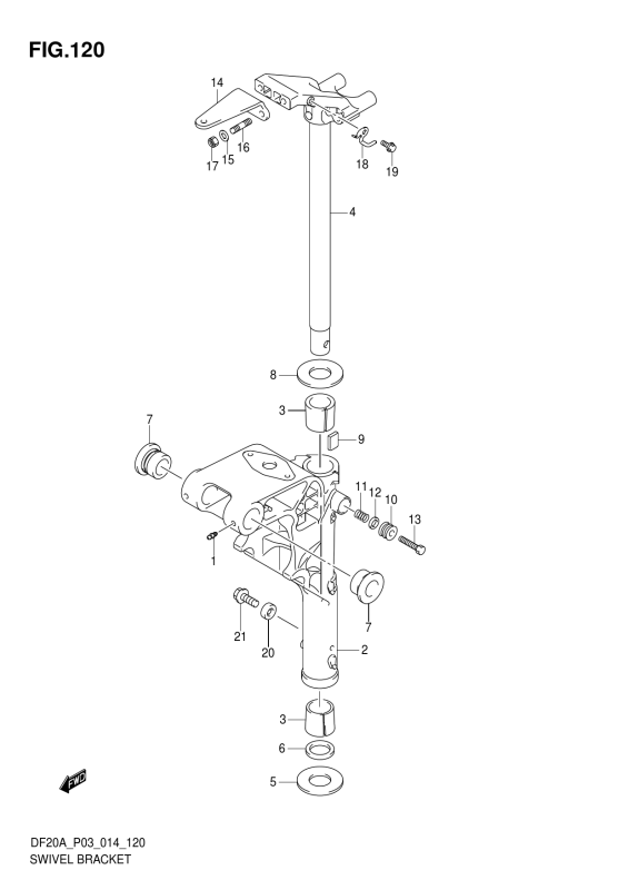 Swivel Bracket (Df20at P03)