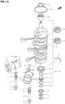Crankshaft (Dt200efi/150efi ~Model:97) Crankshaft (Dt200efi/150efi ~Model:97)