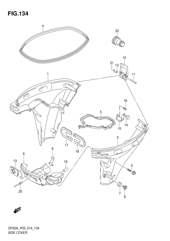 Side Cover (Df15a P03)