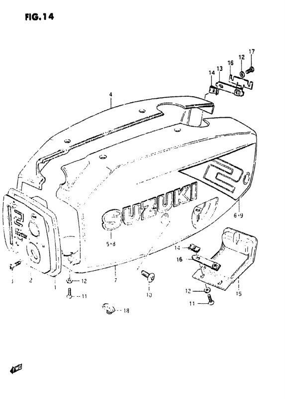 Engine Cover (Model :86)