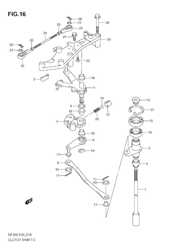 Clutch Shaft