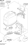 Engine Cover (For Y5s) (Df175t E03) Engine Cover (For Y5s) (Df175t E03)