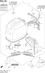 Engine Cover (For Y5s) (Df175z E03) Engine Cover (For Y5s) (Df175z E03)