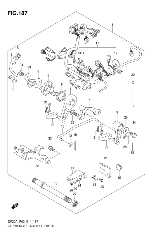 Opt:Remote Control Parts (Df20a P03)