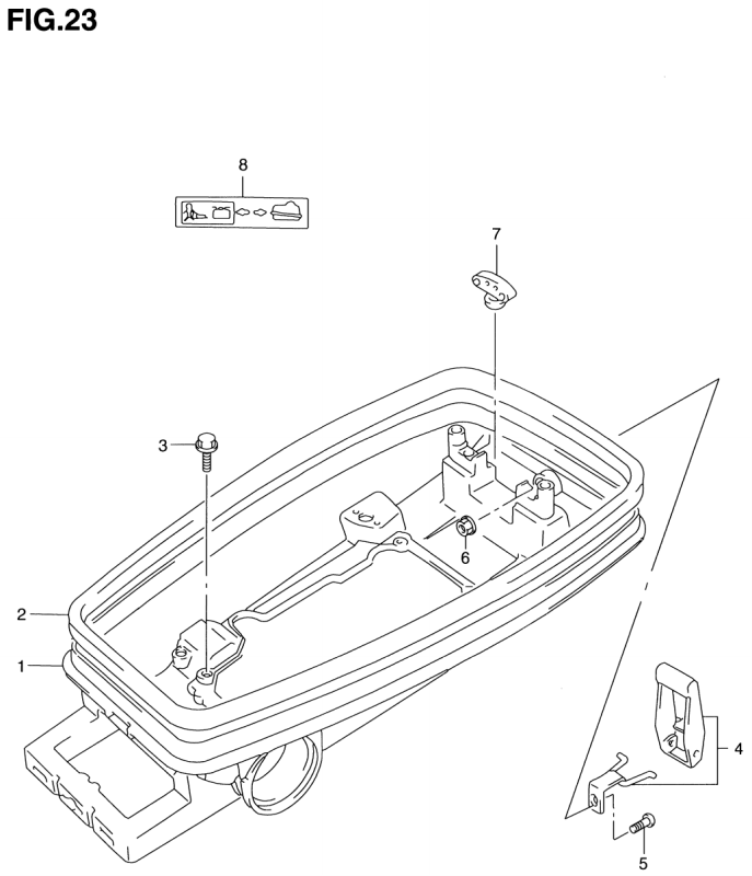 Lower Cover (Dt4 Model:97, 98)