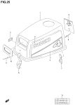 Engine Cover (Dt4 Model:88~93) Engine Cover (Dt4 Model:88~93)
