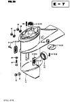 Gear Case 1 (Through Prop Hub Exhaust) Gear Case 1 (Through Prop Hub Exhaust)