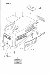 Engine Cover (Dt9, 9c Model:89~93) Engine Cover (Dt9, 9c Model:89~93)