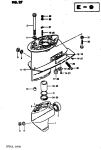Gear Case 2, (Behind Water Exhaust) Gear Case 2, (Behind Water Exhaust)