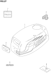 Engine Cover (Dt4 Model:97, 98) Engine Cover (Dt4 Model:97, 98)
