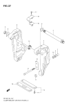 Clamp Bracket (Df250s, Df200tl) Clamp Bracket (Df250s, Df200tl)