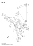Swivel Bracket (Df250s, Df200tl) Swivel Bracket (Df250s, Df200tl)