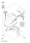 Engine Cover (Df150)(Model:06~09) Engine Cover (Df150)(Model:06~09)