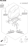 Engine Cover (For Y5s) (Df200at E03) Engine Cover (For Y5s) (Df200at E03)