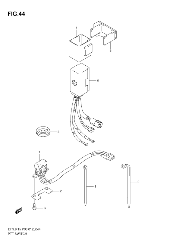 Ptt Switch (Df9, 9t)