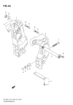 Clamp Bracket (Df115az E03) Clamp Bracket (Df115az E03)