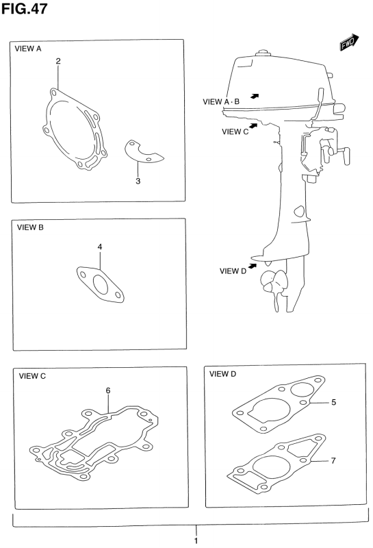 Optional : Gasket Set (Dt5y)