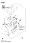 Engine Cover (Df250)(Model:10~) Engine Cover (Df250)(Model:10~)