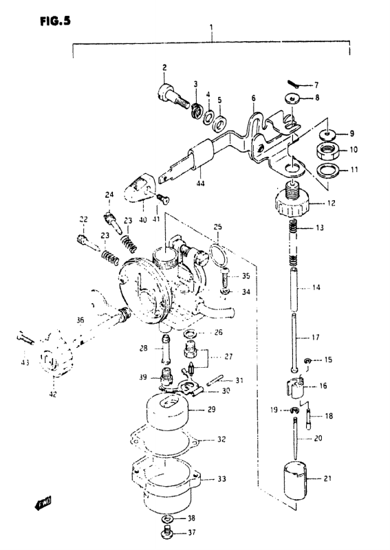 Carburetor (Model :90-97)