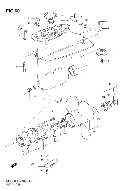 Gear Case (Df9, 9th)