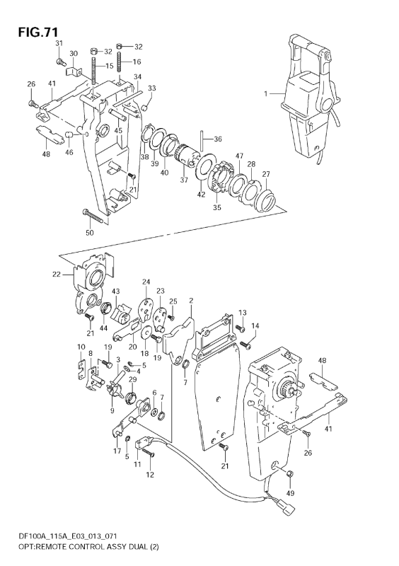 Opt:Remote Control Assy Dual (2)