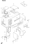 Engine Cover (Dt150s)(Model:94~97) Engine Cover (Dt150s)(Model:94~97)