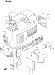 Engine Cover (Dt200a) (Model:87) Engine Cover (Dt200a) (Model:87)