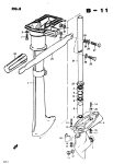 Drive Shaft Housing - Gear Case - Handle