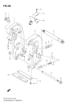 Clamp Bracket Transom(X, Xx) (Df225z E3) Clamp Bracket Transom(X, Xx) (Df225z E3)