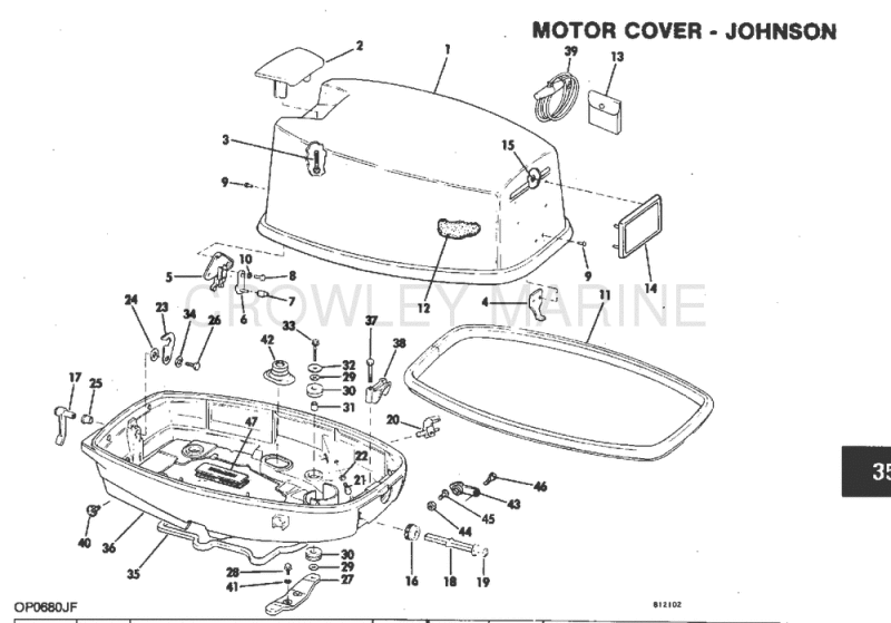 Motor Cover-Johnson