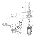 Electric Starter, American Bosch Smh 12b41 Electric Starter, American Bosch Smh 12b41