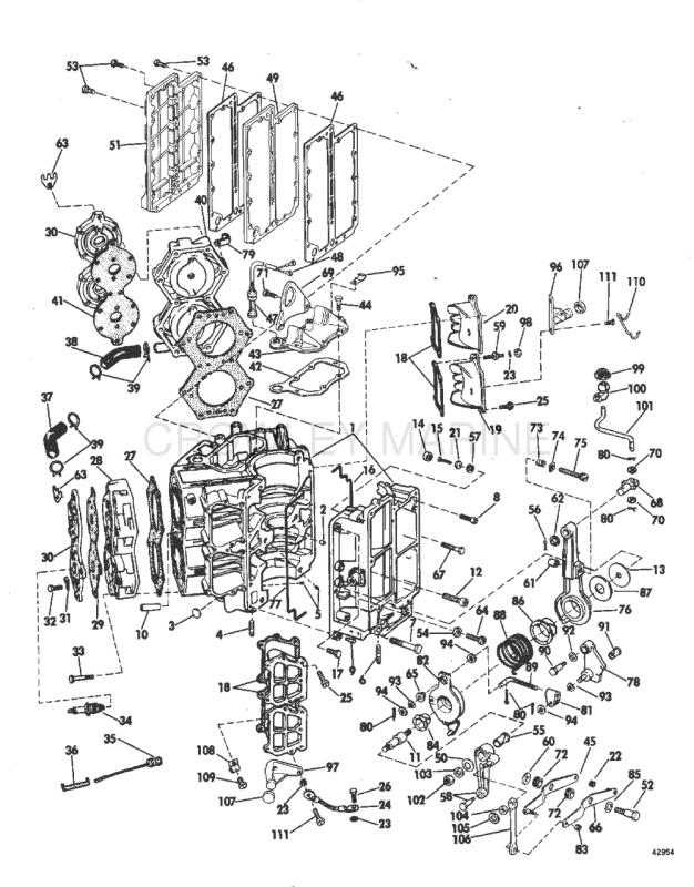 Cylinder And Crankcase