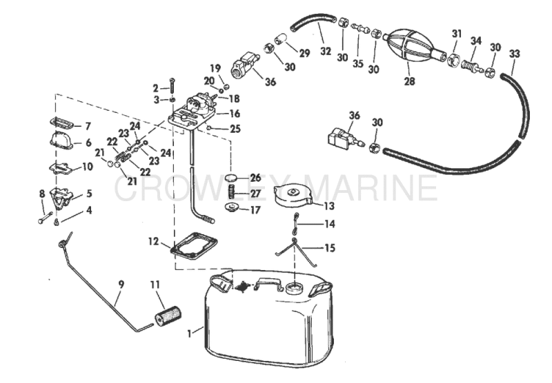 Fuel Tank - 6 Gallon