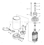 Electric Starter American Bosch 02610-27-M0305m Electric Starter American Bosch 02610-27-M0305m