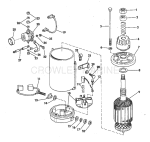 Electric Starter&Solenoid American Bosch 08142-23-Mo30s