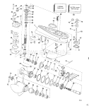 Gearcase, Rope Start Gearcase, Rope Start