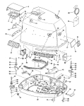 Motor Cover-Evinrude Motor Cover-Evinrude