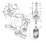 Electric Starter & Solenoid American Bosch 08142-23-M030sm