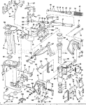 Exhaust Housing-9.9"C" Models, 15 Rope "R" Models" >Exhaust Housing-9.9"C" Models, 15 Rope "R