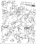 Exhaust Housing 9.9 "R" Models, 15 Elect Start & "A" Models" >Exhaust Housing 9.9 "R" Models, 15 Elect Start & "A