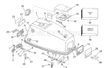 Engine Cover - Johnson Electric Start Models Engine Cover - Johnson Electric Start Models