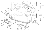 Engine Cover - Evinrude Rope Start Only