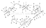 Shift & Throttle Linkage Tiller Electric, Rope Models