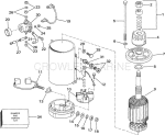 Electric Starter & Solenoid American Bosch 08142-23-Mo30sm Electric Starter & Solenoid American Bosch 08142-23-Mo30sm