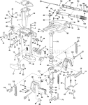 Midsection - Rope Start And Tiller Electric